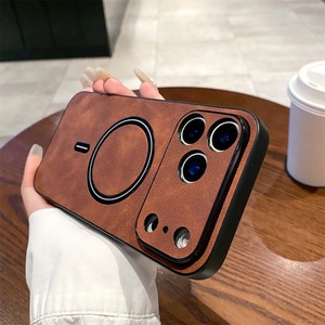 Housses magnétiques à motif en <span class=keywords><strong>cuir</strong></span> d'agneau de haute qualité pour <span class=keywords><strong>Apple</strong></span> <span class=keywords><strong>iPhone</strong></span> 17 Pro Max 17 Air Phone Case Shell - Product Image 5
