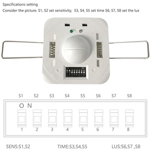 360 độ lõm lò vi sóng cảm biến 3000W thông minh công suất cao trần gắn <span class=keywords><strong>Radar</strong></span> chuyển động dò ánh sáng chuyển đổi - Product Image 6