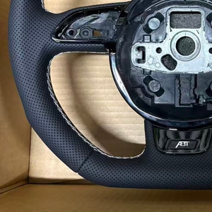 Accesorios para Automóviles Audi, Volante de Cuero para Q5, Q5L, A3, <span class=keywords><strong>A4</strong></span>, A5, Q3, A6, A7, R8, TT, S7, RS3, RS4, RS5, S3, S4, S5, S6 - Product Image 3