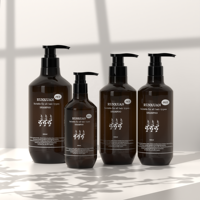 Runxuan PET 500ml Lotion Pompe Shampooing Bouteille OEM 300ml Luxe Vide Cosmétique Lotion Bouteille 800ml Shampooing Emballage en Plastique