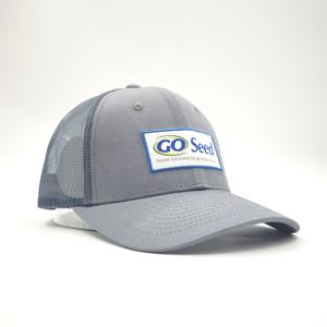 Gorras de Camionero Richardson 112 al por Mayor con Parche de Cuero Personalizado, Logotipo Bordado en Tela y Malla Trasera de 6 Paneles - Product Image 4