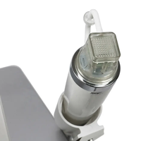 Máquina Portátil de Microdermoabrasión de Alta Frecuencia Dorada con Martillo de Hielo, Máquina Antienvejecimiento para Suavizar y Reafirmar el Rostro