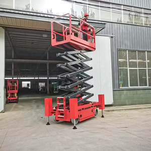 500kg Scheren bühne Auto Mobile elektrische Scheren bühne Tisch tragbar elektrisch 6m 8m 10m 12m Hebebühne Auto Scheren lift - Product Image 2