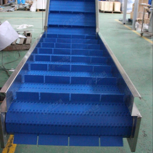 Aangepaste Verpakkingslijn <span class=keywords><strong>Z</strong></span> Lift Plastic Vlakke Top Modulaire Transportband - Product Image 2