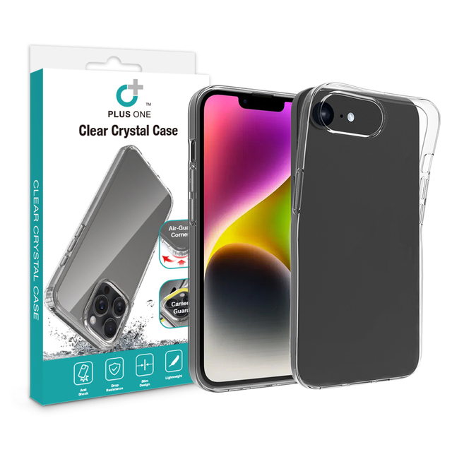 High clear Phone Cases for IPhones TPU Soft Phone Cover for iPhone 16e Phone case