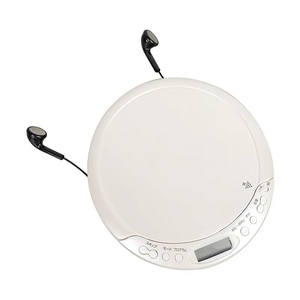 Reproductor de CD Portátil Ultra Delgado con Batería Recargable, Conexión Inalámbrica BT, Entrada para Auriculares, Resistente a Golpes, para Viajes, Estudio y Uso Personal - Product Image 2