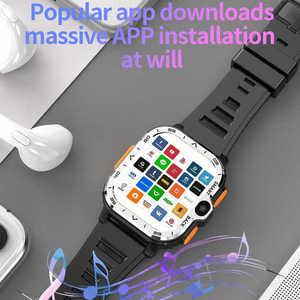 Nouvelle montre intelligente de sport en plein air NFC Pgd 4 Go + 64 Go Écran de 2,03 pouces avec fonction Wifi Enregistrement Réception de <span class=keywords><strong>SMS</strong></span> <span class=keywords><strong>Android</strong></span> 4G Montre intelligente - Product Image 4