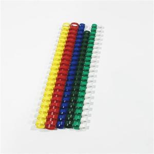 Ganghua Couleur A4 21 <span class=keywords><strong>Anneaux</strong></span> Livre PVC Plastique <span class=keywords><strong>Reliure</strong></span> Peigne Anneau - Product Image 5