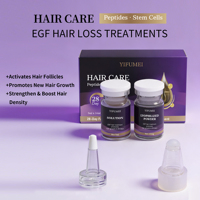 OEM/ODM Peptides Cellules Souches EGF Huile de Croissance Capillaire Nourrissante Réparatrice des Follicules Traitement Anti-Chute Sérum Ampoule pour la Repousse des Cheveux