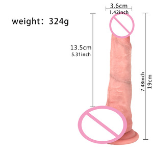 Nouvelle télécommande sans fil à chargement magnétique, télescopique, chauffante, en silicone liquide, simulant un dildo DY-DH092GF - Product Image 2