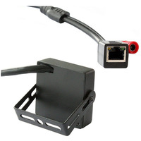 Network Security CCTV Indoor Mini Camera POE IP Cube Camera