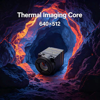 Caméra thermique avancée Global ITL612R Pro avec résistance aux vibrations GSTIR, objectif 25 mm, double interface pour l'inspection des canalisations