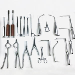 Kit de Instrumentos Ortopédicos Manuales de Acero Inoxidable: Pinzas, Retractores, Tijeras, Abrazaderas, Bandeja de Esterilización y Herramientas Quirúrgicas - Product Image 2