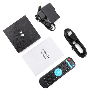 Caja de <span class=keywords><strong>TV</strong></span> Inteligente Android T9 de Alta Calidad con Android 9.0 <span class=keywords><strong>RK3318</strong></span> Quad Core, 4K, 4GB/32GB - Product Image 1