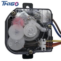 Pabrik OEM Timer Saklar Mesin Cuci Suku Cadang Mesin Cuci Timer Putar Persegi Hitam untuk Daewoo Pemasok Harga Rendah untuk LG