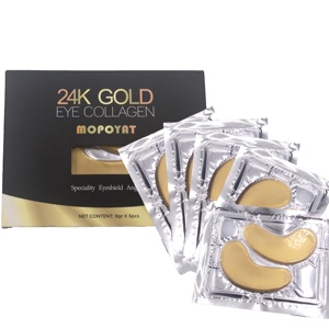 Almohadillas <span class=keywords><strong>de</strong></span> Gel <span class=keywords><strong>de</strong></span> hidrogel <span class=keywords><strong>para</strong></span> ojos, máscara Coreana <span class=keywords><strong>de</strong></span> colágeno dorado <span class=keywords><strong>de</strong></span> 24k, parches <span class=keywords><strong>para</strong></span> <span class=keywords><strong>ojeras</strong></span> - Product Image 3