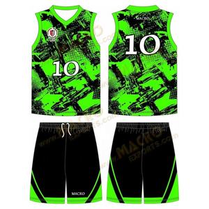 Maillot de volleyball personnalisé unisexe avec design imprimé en gros uniforme de volleyball personnalisé pour femme sans manches - Product Image 6