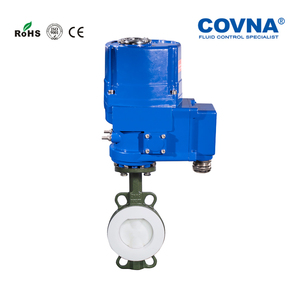 Válvula de Mariposa COVNA de Hierro Fundido con Conexión de Sello PTFE - Product Image 4