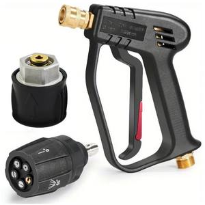 Pistolet à eau électrique haute pression compatible Karchers Buses pour lavage de voiture Canon à mousse de neige Adaptateur d'accessoires de nettoyage - Product Image 3