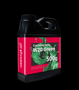 เรซิ่นหล่อได้ Phrozen W20 สีเขียว 500 กรัม สำหรับเครื่องพิมพ์ 3 มิติ UV 405nm LCD สำหรับงานเครื่องประดับ งานทันตกรรม และชิ้นส่วนยานยนต์ - Product Image 6