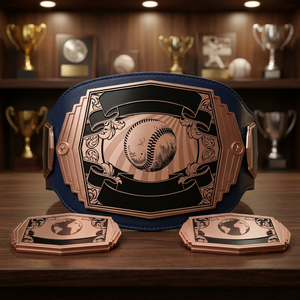 Cinturón de Campeonato de MMA de Cuero Personalizado, Cinturones de Campeonato de MMA Personalizados para Grappling, Judo y Taekwondo - Product Image 1