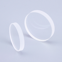 Lentille de protection laser à fibre optique 30x5 37x7, fenêtre de protection en quartz, lentille de protection en silice fondue