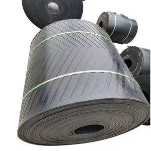 Nylon <span class=keywords><strong>Chevron</strong></span> hàng đầu băng tải chống trượt cát và vật liệu đá vành đai vận chuyển băng tải cao su chịu nhiệt độ cao - Product Image 3