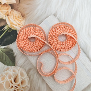 Fancy mềm đàn hồi băng hoa áo ngực màu hồng ban nhạc căng Chất liệu nhung dây đeo đàn hồi vải của đồ lót thoải mái cao cấp vành đai - Product Image 2