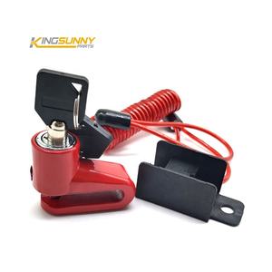 Pièce détachée Serrure de frein à disque avec corde antivol pour freins à disque de roue pour Xiaomi <span class=keywords><strong>M365</strong></span> Serrure de frein pour scooter électrique - Product Image 1