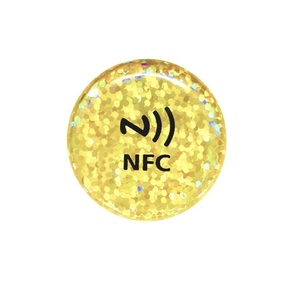 Etichetta NFC in Resina Epossidica Personalizzata OEM per Social Media, Adesivo NFC Impermeabile Intelligente per Telefono, Biglietto da Visita e Condivisione Informazioni - Product Image 5