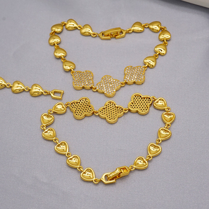 Design de mode en gros bijoux en or ensemble 24k or bracelet <span class=keywords><strong>S43</strong></span> - Product Image 3