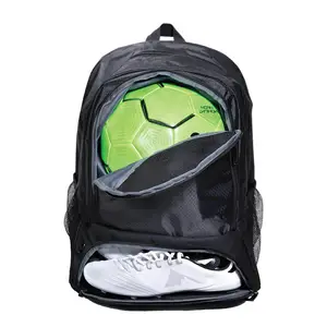 Custom Soccer Backpack Bags for Basketball Sport Backpack with Ball Compartment