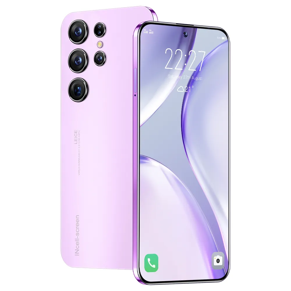 6.7 นิ้ว 16 + 1TB สีดํา, ทอง, เขียว, สีขาว s23ultra + สมาร์ทโฟน 5G ดั้งเดิมพร้อม Face ID ของกล้องอัจฉริยะ