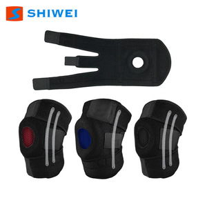 Shiwei <b>Knee</b> <b>Support</b> <b>Brace</b> Adjustable Breathable Nylon Unisex Outdoor Cycling Hiking Protection - Product Image 5