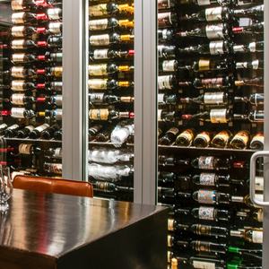 Barra de Degustación de Vino Eléctrica de Acero Inoxidable de Estilo Industrial, Mueble de Almacenamiento de Vino de Alta Gama para <span class=keywords><strong>Bodegas</strong></span> Boutique - Product Image 3