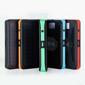 Batterie Externe Portable Multicolore à Panneau Solaire Amovible, Triple Protection, 20000 mAh pour Extérieur - Product Image 3