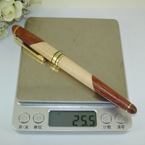ACMECN Nouveauté en promotion : <span class=keywords><strong>Stylo</strong></span> plume artisanal en bois, papeterie de bureau, décorations en érable et bois de rose, stylos à encre liquide, cadeaux en bois - Product Image 6