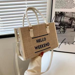 Sacs à main pour femmes tendance 2025, nouveaux modèles, <span class=keywords><strong>grand</strong></span> <span class=keywords><strong>sac</strong></span> bandoulière pour les trajets quotidiens, vente en gros à bas prix, sacs fourre-tout en toile pour femmes - Product Image 4