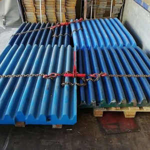 Placa de mandíbula de acero con alto contenido de manganeso de larga duración para trituradora de mandíbulas <span class=keywords><strong>Shan</strong></span> <span class=keywords><strong>Bao</strong></span>, piezas de desgaste de fundición duraderas, tratadas térmicamente para minería de piedra caliza y granito - Product Image 5