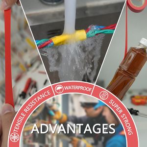 Nastro isolante in PET Mylar ad alta temperatura con adesivo hot-melt per avvolgimento di trasformatori, motori, condensatori e bobine, nastro isolante elettrico da 33m - Product Image 5