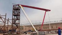 Platform Akses Industri Struktur Baja Paduan Modular Q235B/Q355B, Jalur Keselamatan, Peralatan Rig Pengeboran Lepas Pantai, Catwalk
