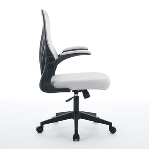 Ergonomic văn phòng hiện đại ghế có thể gập lại tựa lưng và Flip-up tay vịn máy tính bàn ghế với lưới bọt và chất liệu vải - Product Image 4