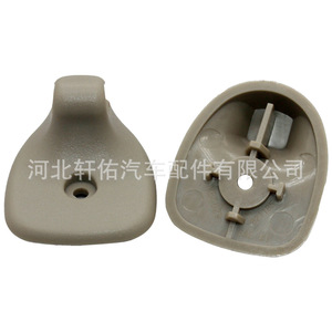 Jeep Grand Cherokee WJ Sun Visor <b>Hook</b> <b>Clip</b> 5FS40TL2AB Plastic Roof Mounting Fixing Part Gray Beige - Product Image 3