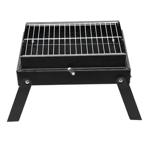 Lò Nướng BBQ Bằng Than, Có Thể Gấp Gọn, Dùng Ngoài Trời Di Động Để Nấu Nướng Trong Bữa Tiệc Cắm Trại