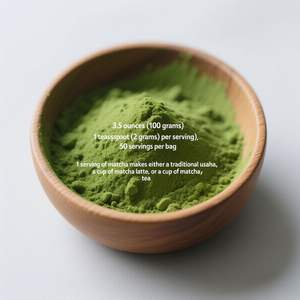 Mélange de matcha biologique cérémonial de première récolte, formule personnalisée, 100g |   Première récolte authentique du Japon, provenant de Kagoshima - Product Image 2