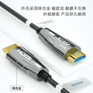 สายเคเบิลออปติคอลที่ใช้งานได้2.0 HDMI ความละเอียด10ม. 4K ความละเอียดสูงเป็นพิเศษสำหรับเครื่องฉายทีวีจอคอมพิวเตอร์ - Product Image 3