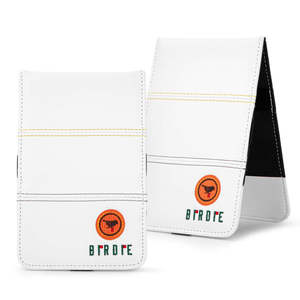 Funda de cuero duradera para tarjetas de puntuación de golf, diseño de fábrica, para guardar tarjetas de puntuación de golf - Product Image 1