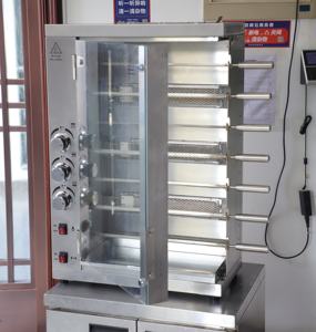 Mesin Panggang Ayam <span class=keywords><strong>Rotisserie</strong></span> Komersial CHUANGYU, Oven Ayam BBQ Gas, Kapasitas Besar - Product Image 3