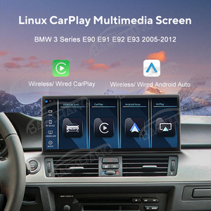 12.3 ''Carplay pour <span class=keywords><strong>Bmw</strong></span> Série 3 E90 91 <span class=keywords><strong>92</strong></span> 93 2005-2012 Linus Ultra-mince Voiture GPS Navi Multimédia Lecteur Vidéo Unité Principale Radio - Product Image 3