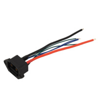 Connecteur de charge de batterie au lithium 2+6 broches en laiton plaqué or 500V, prise mâle et femelle pour échange et stockage d'énergie de vélos électriques